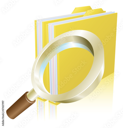 Magnifying glass data file ...