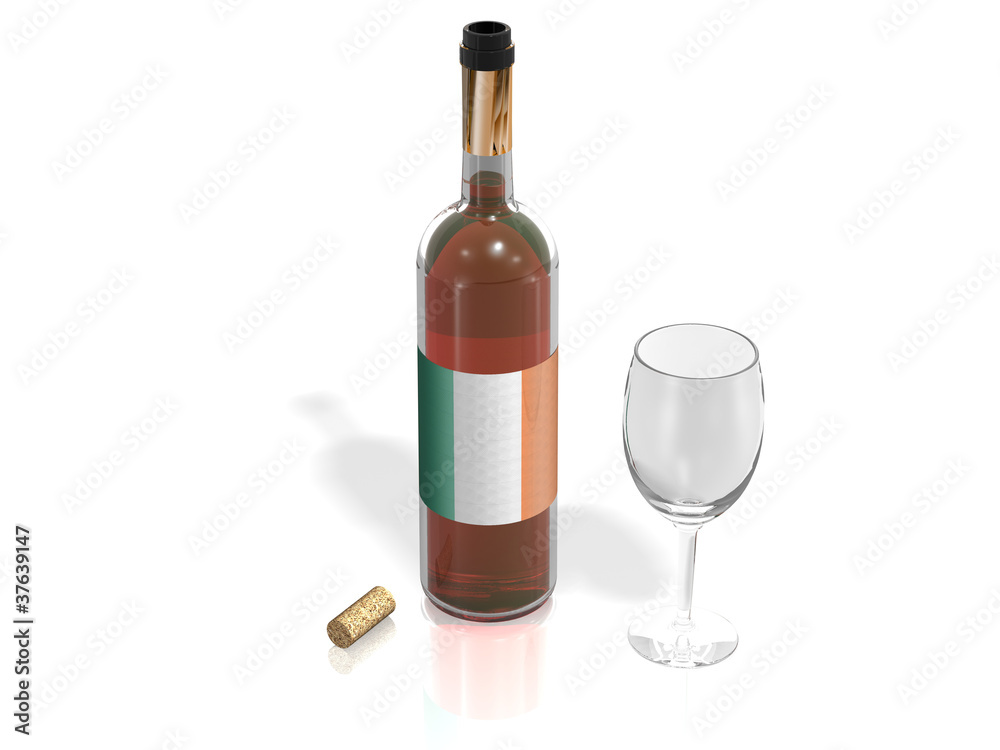 BOTTLE  OF WINE IRELAND