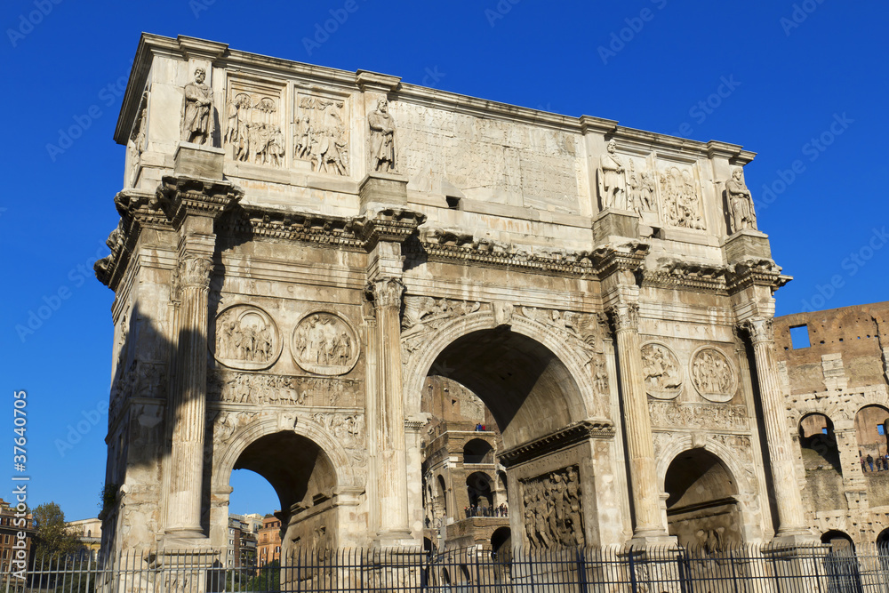 Arco di Costantino, Colosseo, Roma