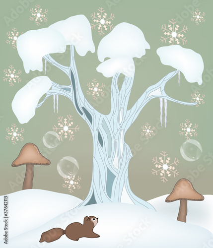 Serie invernale - inverno fiabesco
