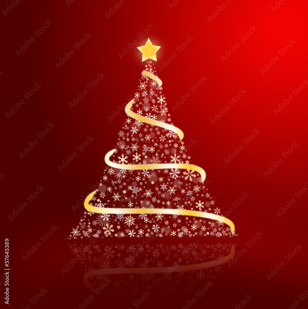 Weihnachtsbaum Hintergrund rot Weihnachtsbaum Hintergrund rot