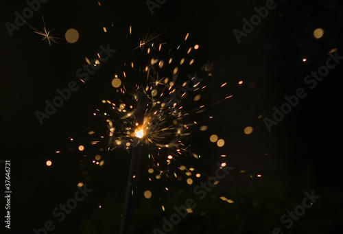 Obraz na płótnie Sparkler w salonie