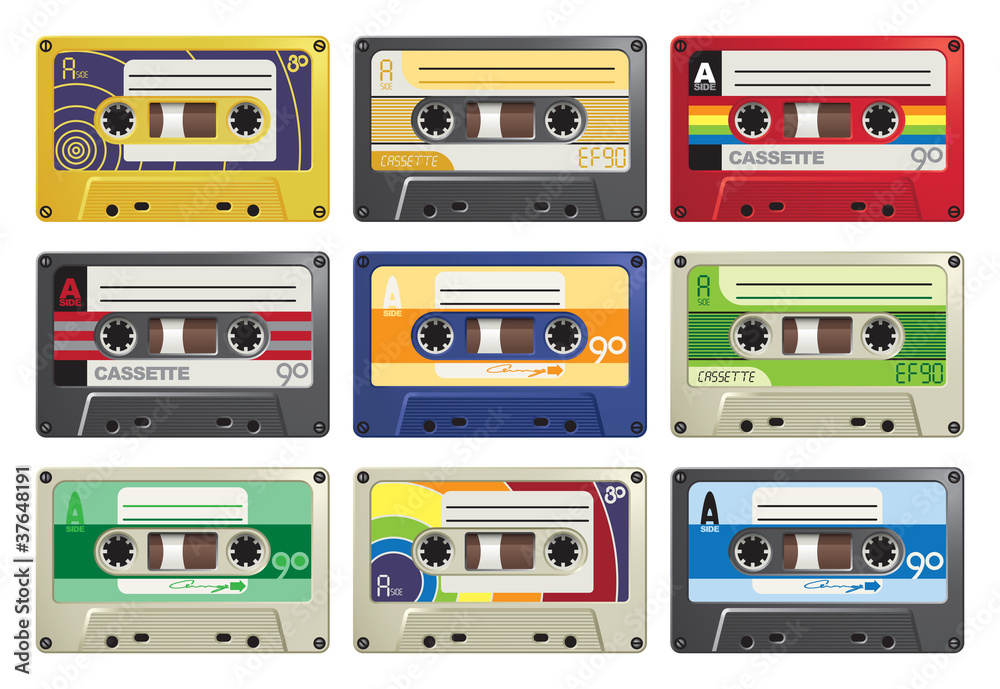 Cassette Tapes Vector