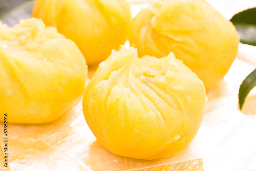 おせち料理の芋きんとん