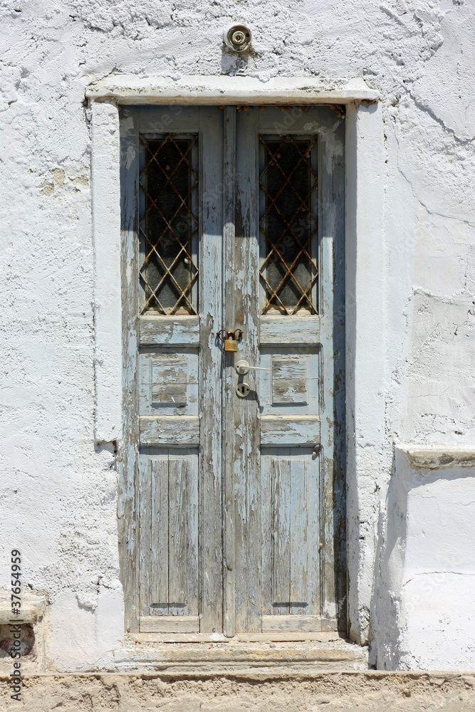 Fototapeta premium Grèce - Porte