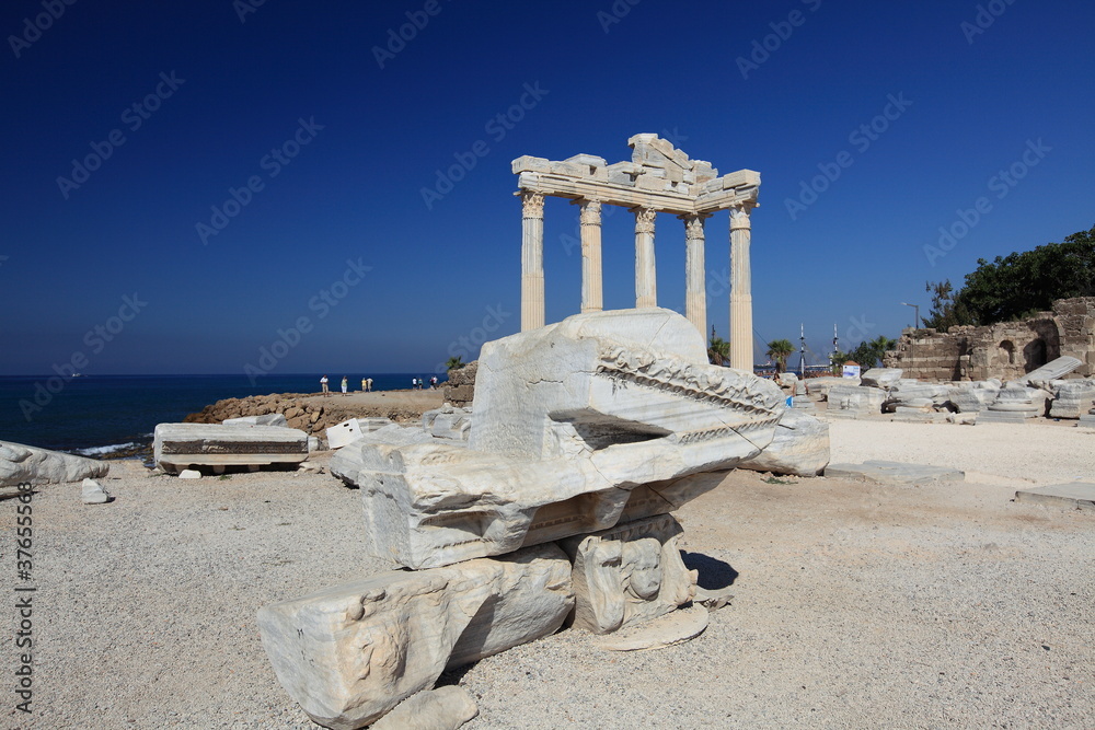 temple of Apollon, Side, Turkey