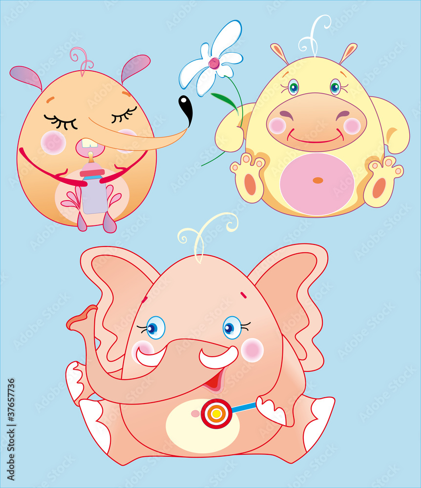 The little animals is funs babies The little animals is funs babies