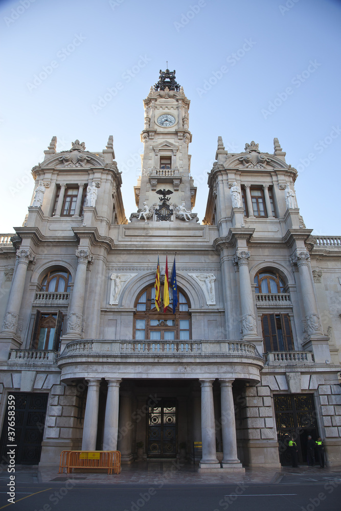 Fototapeta premium Ayuntamiento de Valencia