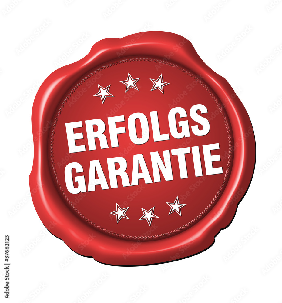 erfolgsgarantie button siegel