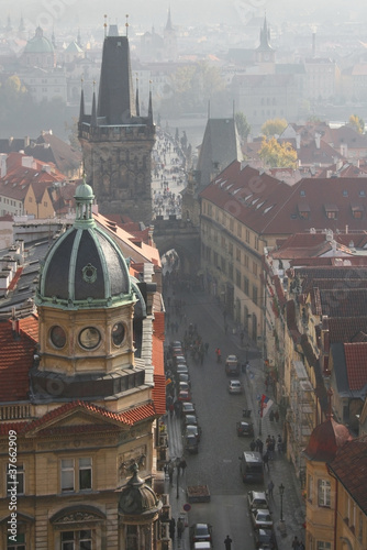 Misty day in Prague