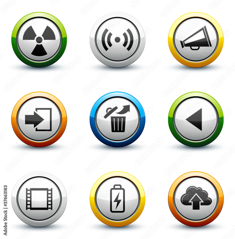icône bouton internet icône bouton internet