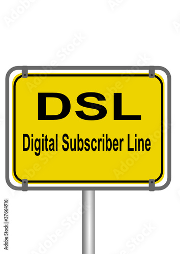 DSL Schild