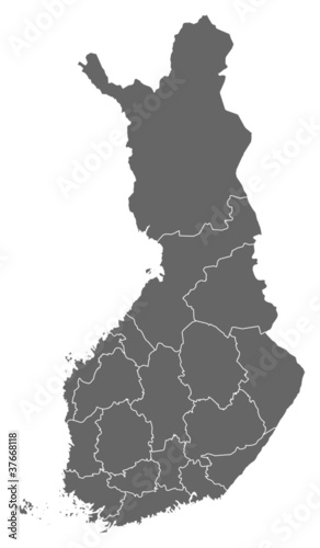 Map of Finland