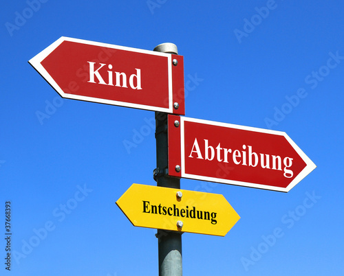 Kind oder Abtreibung?