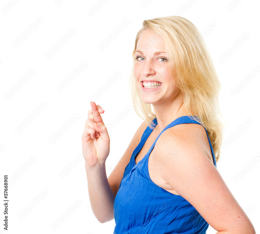 Fototapeta premium wishing for luck