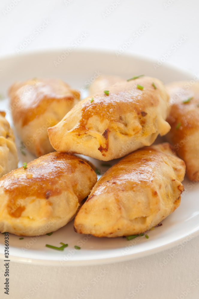 Traditional Polish Baked Dumplings Traditional Polish Baked Dumplings