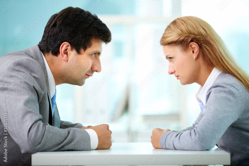 Obraz premium Dispute