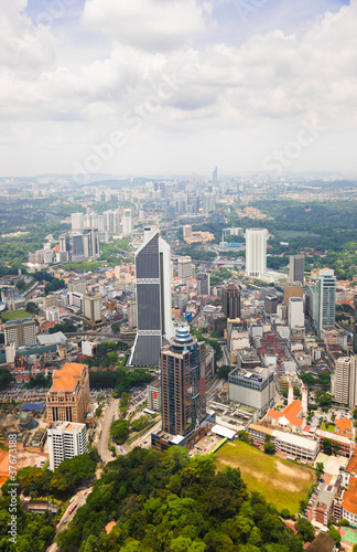 Canvas Print Kuala Lumpur (Malaysia) city view
