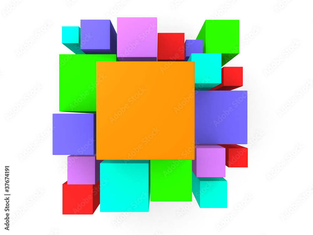 3d bright abstract background 3d bright abstract background