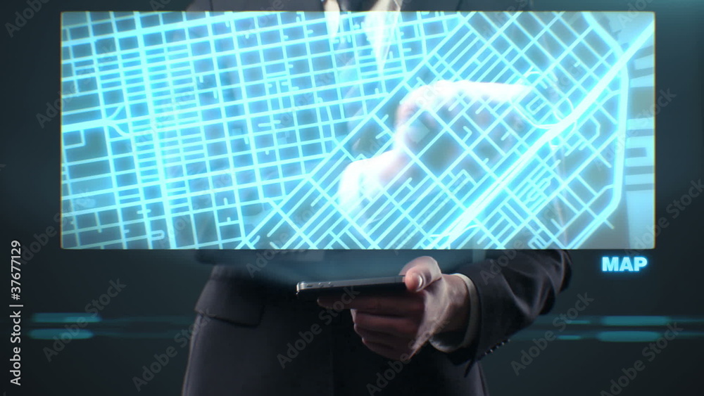 Touch screen mobile phone. Navigation system. Touch screen mobile phone. Navigation system.