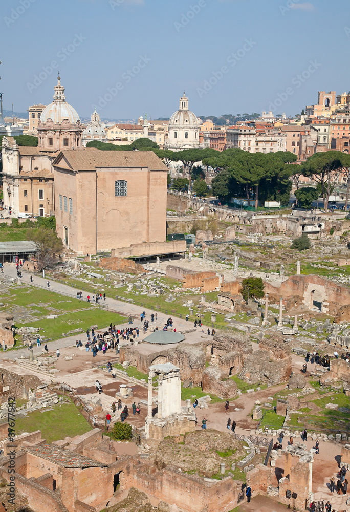 Ruins of the forum