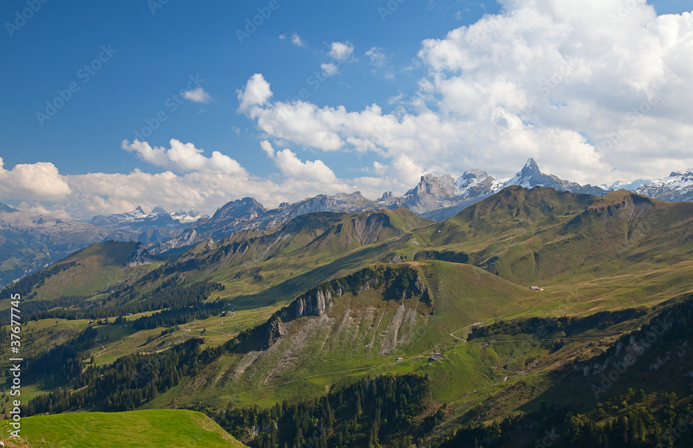 Fototapeta premium Autumn in alps
