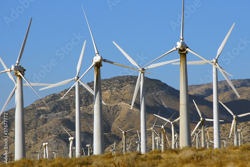 Εκτύπωση καμβά Aging Wind Turbines