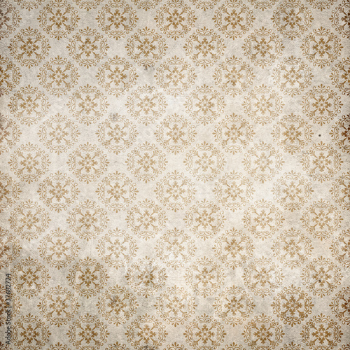 Plakat Old damasc wallpaper
