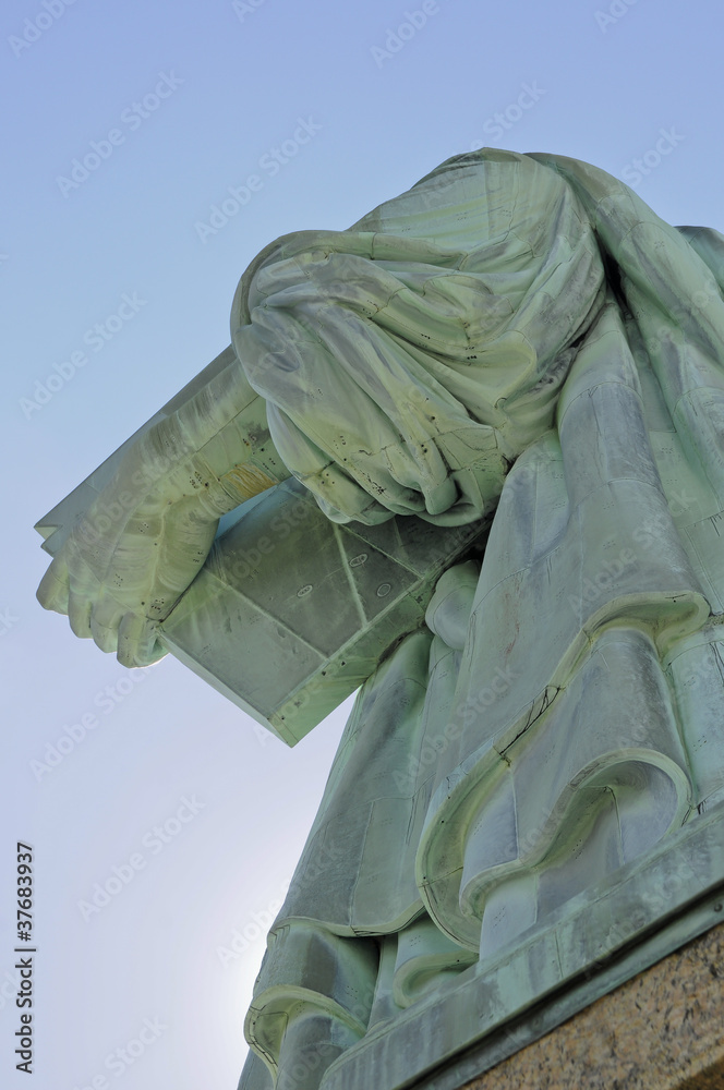 Fototapeta premium Freiheitsstatue, Detail, Liberty Island, New York, USA