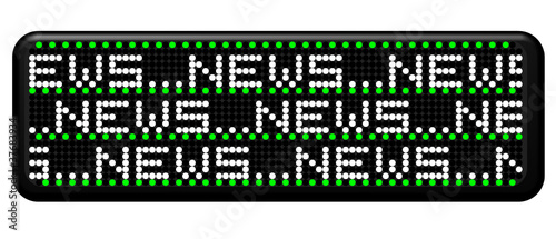 PANNEAU LEDS NEWS