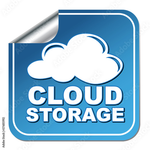 CLOUD STORAGE ICON