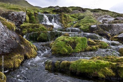Waterfall on Faroe Islands