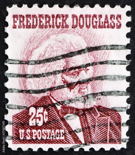 Postage stamp USA 193 Frederick Douglass photo