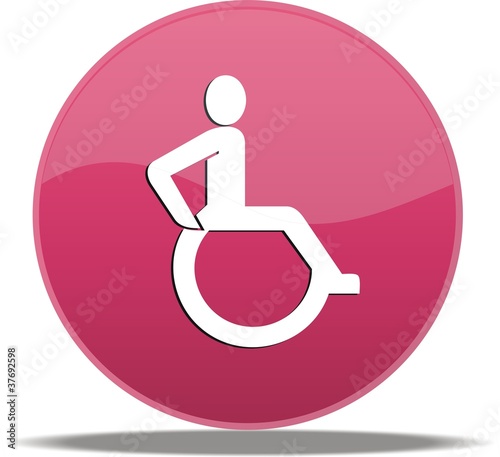 bouton handicapé