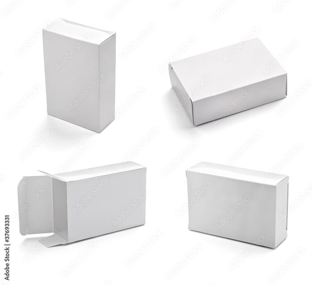 blank white box container blank white box container