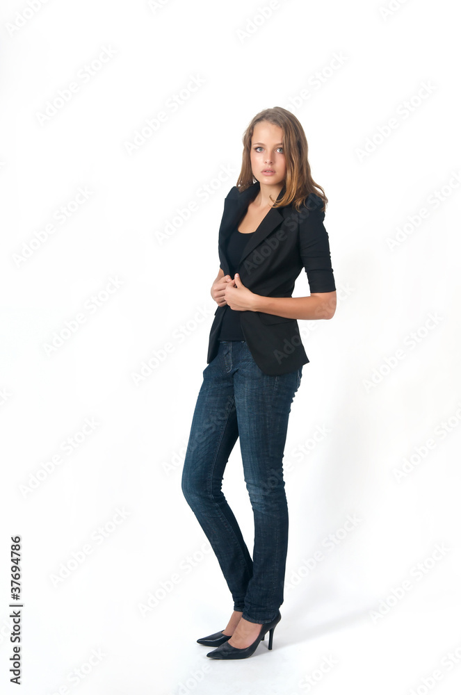 woman in business suit woman in business suit