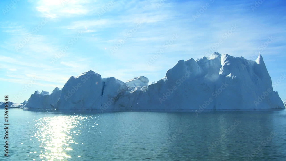 Large Iceberg Broken from Land Mass Large Iceberg Broken from Land Mass
