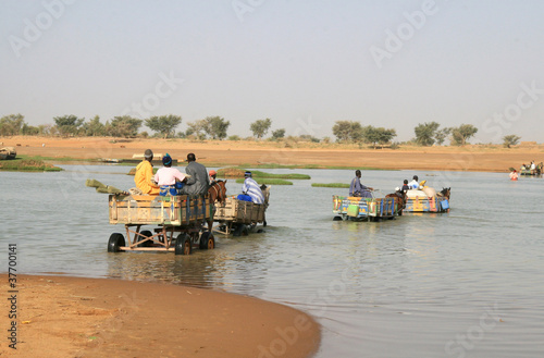 le bani,traversée à gué photo