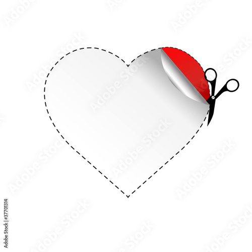 Heart And Scissors