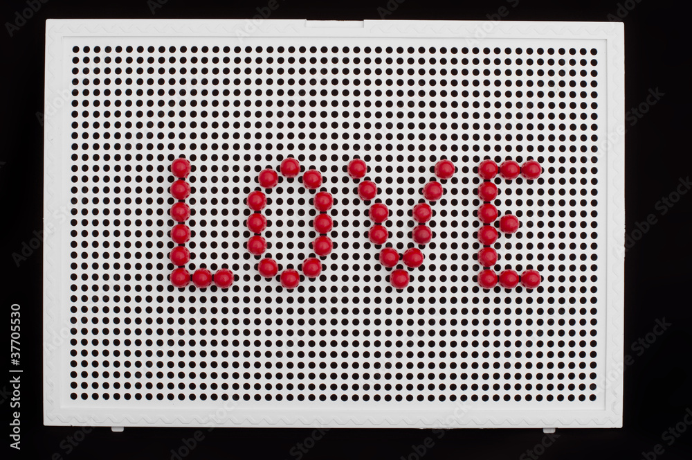 Text love on child mosaic Text love on child mosaic