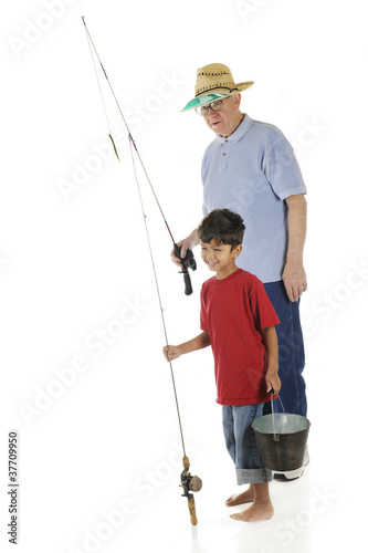 Going Fishing with Grandpa