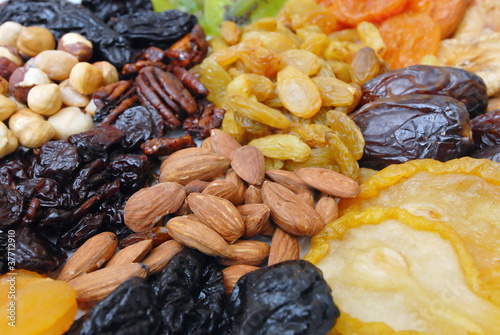 Dried Nuts and Fruits Collection