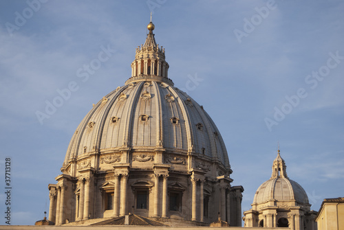 Papier peint La cupola della Basilica di San Pietro a Roma