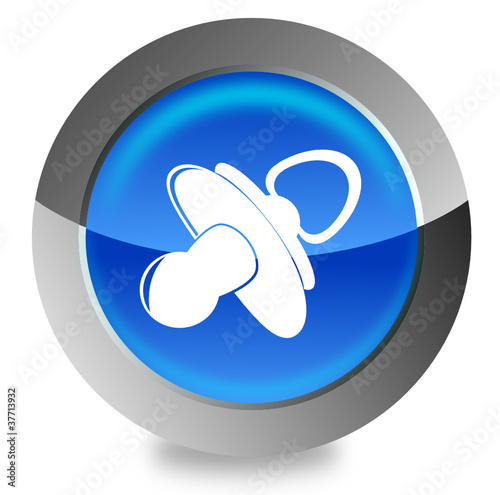 Pacifier button