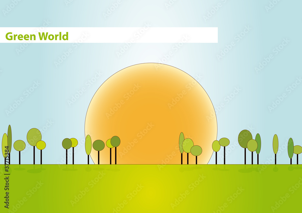 Obraz premium Brochure cover