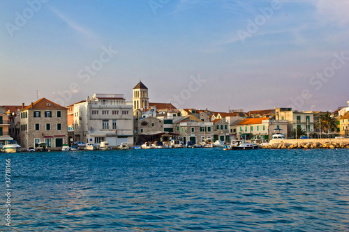 Adriatic town of Vodice waterfront, Dalmatia, Croatia