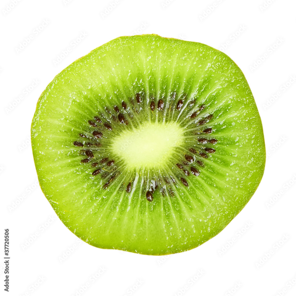 Beautiful slice of fresh juicy kiwi Beautiful slice of fresh juicy kiwi