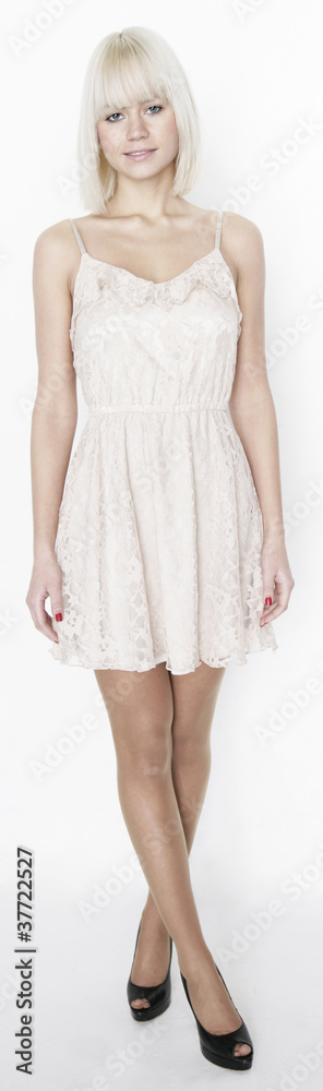 blonde junge Frau blonde junge Frau