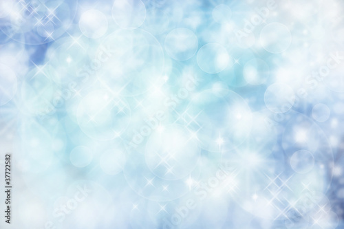 Abstract blue lights background