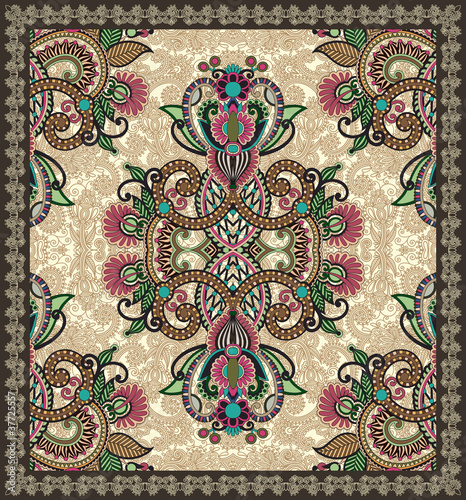 Ornamental Seamless Carpet Design